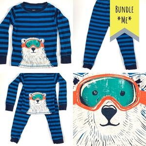 Pajamas, 4T, Polar Bear Design, Brand:Carter's